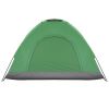 3-4 Person Camping Dome Tent Army Green