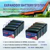 12V 100Ah LiFePO4 Battery, Lithium Battery Built-in 100A BMS 1280Wh, Deep Cycle Battery Up to 12000 Cycle Times, Iron Phosphate Battery for RV, Solar