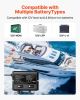2-Bank 5A 12V Smart Marine Battery Charger Onboard IP68 Waterproof Boat RV Yacht