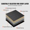 VEVOR Carpet Tiles Reusable, 20"x 20" Carpet Squares With Padding Attached, Soft Padded Carpet Tiles