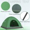 3-4 Person Camping Dome Tent Army Green