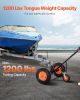 1200lbs Trailer Dolly 18 and 22 in Adjustable Height 2 in Ball 15.2 in Tires