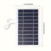IAGREEA Solar Panel, 2W Portable Solar Charger, Small And Lightweight, 4PCS, Suitable For Mountaineering Travel Outdoor Activities
