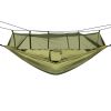 2 Persons Hammock 600LBS Max Load with Mosquito Net Outdoor Hiking Camping Hommock Portable Nylon Swing Hanging Bed