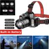 Rechargeable Head Lamp for Camping/Running/Hiking/Fishing